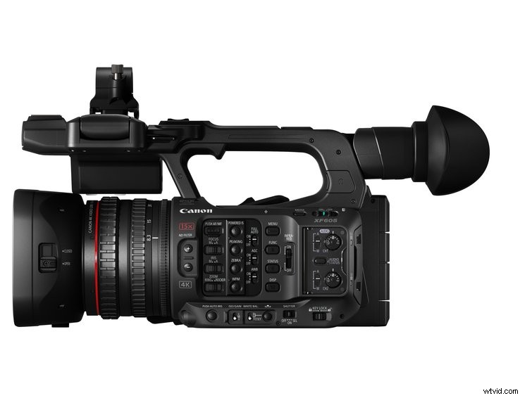 Canon XF605: The New 4K UHD Professional Camcorder for Live Streamers