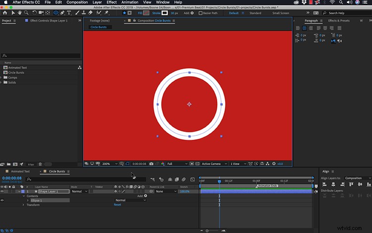 Create Stunning Animated Circle Bursts in Adobe After Effects: Step-by-Step Tutorial