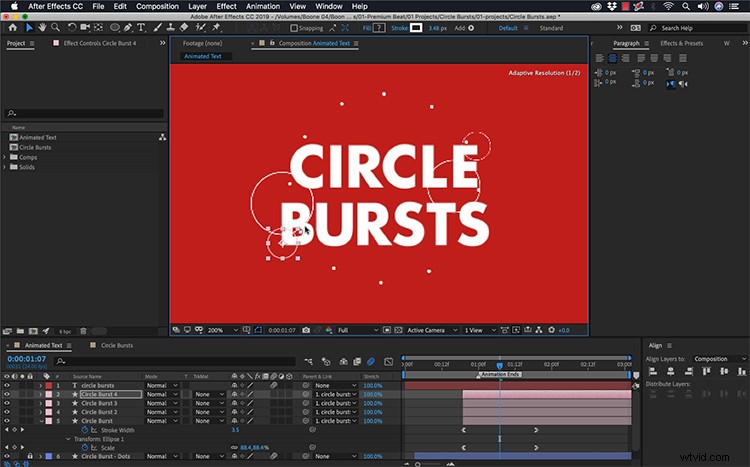 Create Stunning Animated Circle Bursts in Adobe After Effects: Step-by-Step Tutorial