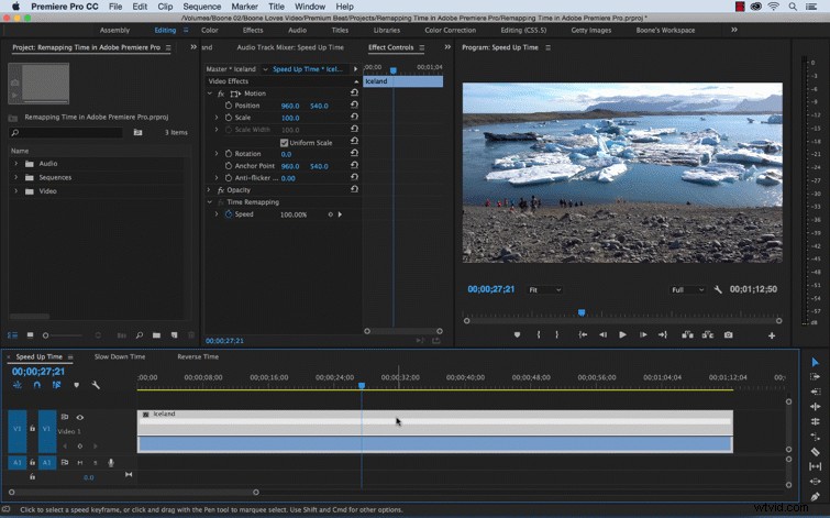 Master Time Remapping in Premiere Pro: Speed Keyframes Video Tutorial