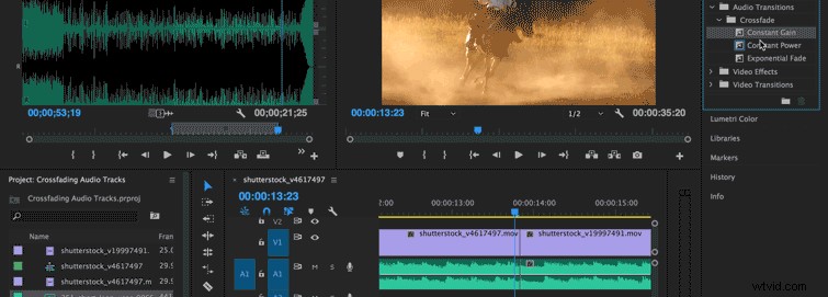 Seamlessly Crossfade Audio Tracks in Premiere Pro & Final Cut Pro X: Quick Guide