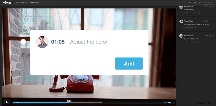 Vimeo Unveils Powerful Built-in Video Review and Collaboration Tools