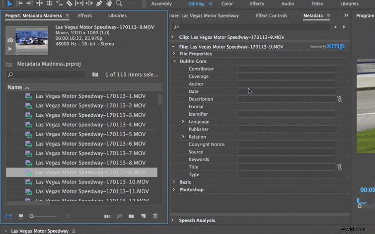 Master Metadata in Adobe Premiere Pro: Streamline Your Video Editing Workflow