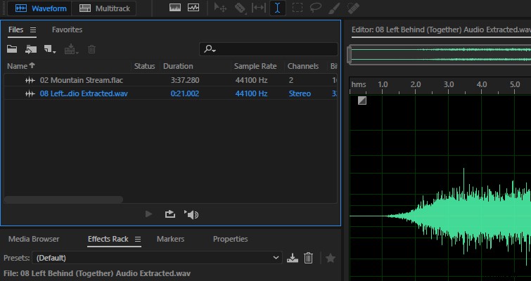 Seamlessly Transfer FLAC Files from Adobe Audition to Premiere Pro: Simple Workflow
