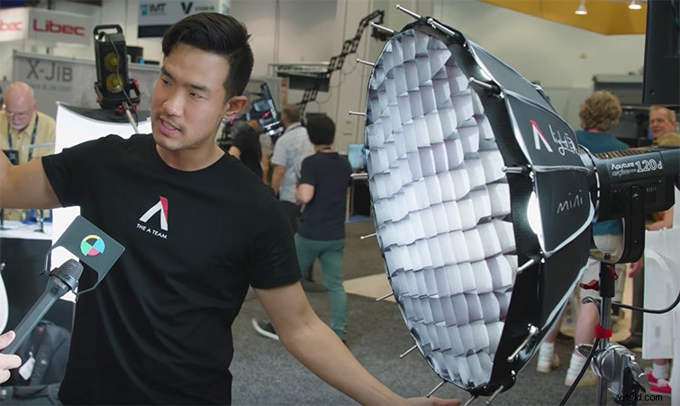 NAB 2017: Aputure s COB 300D LED Light - Powerful, Affordable, and Highly Effective