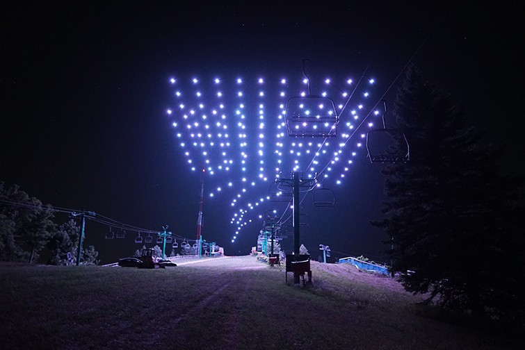 How iPhone Facial Capture Tech Choreographed 200 Drones into a Massive Michigan Sky Show