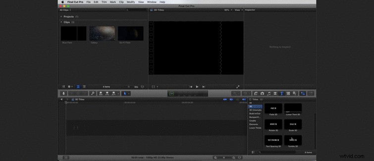 Create Stunning 3D Titles in Final Cut Pro X: Elevate Your Projects with Free Stock Assets