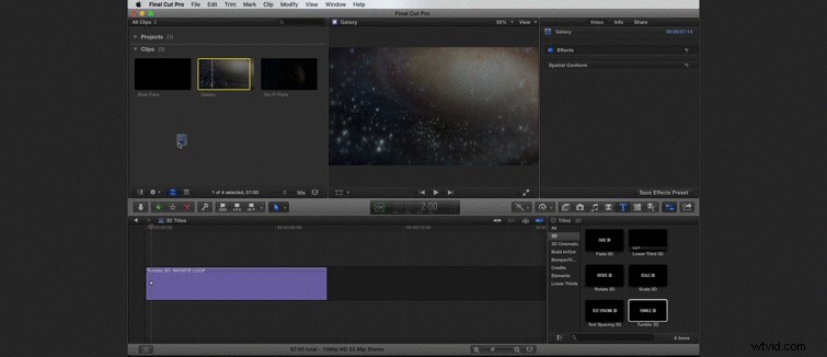 Create Stunning 3D Titles in Final Cut Pro X: Elevate Your Projects with Free Stock Assets