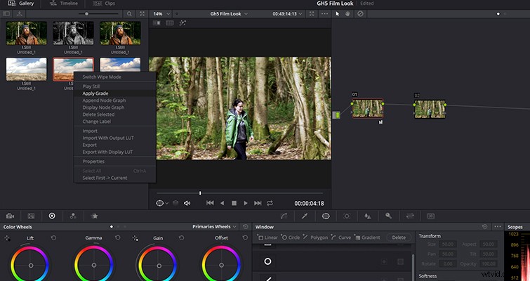DaVinci Resolve Color Page: Exploring the New Node Graph Workflow Enhancements