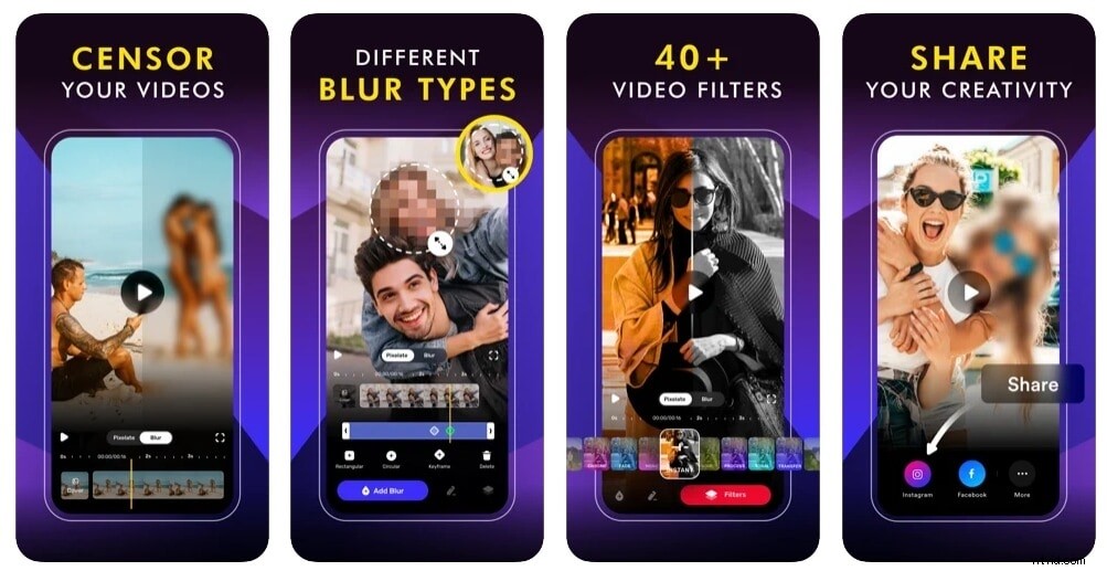 Top Video Blur Apps for iPhone & Android: Blur Faces, Backgrounds & More
