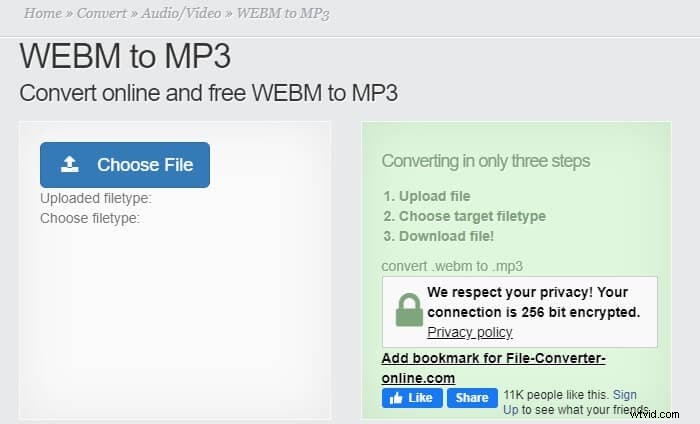 Top 10 WebM to MP3 Converters: Best Free Tools for Fast Audio Extraction