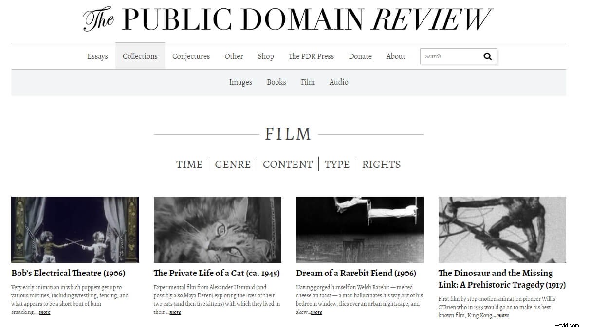 Top Trusted Websites for Free Public Domain Video Downloads
