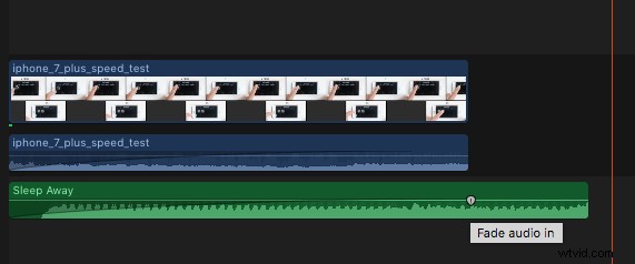 2 Easy Ways to Fade In/Out Audio in Final Cut Pro: Fade Handles & Modify Menu