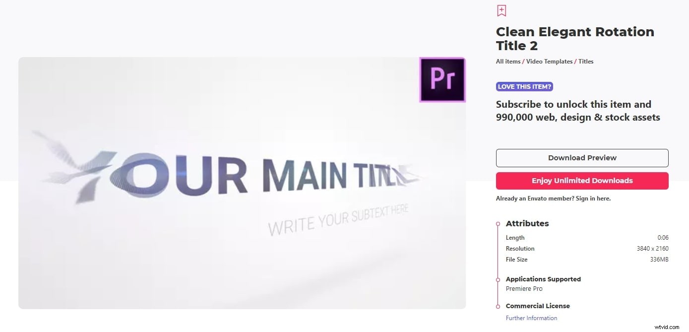 20 Best Free Adobe Premiere Pro Title & Intro Templates – Instant Download