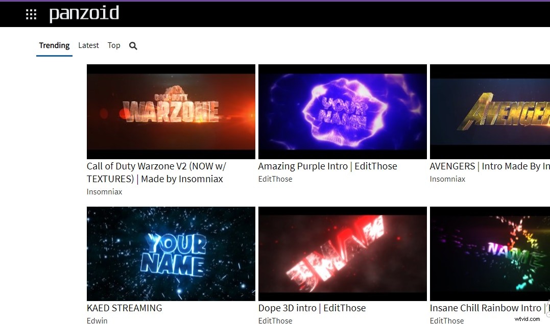 Top 10 Best Panzoid Gaming Intros for Aspiring Gaming Influencers