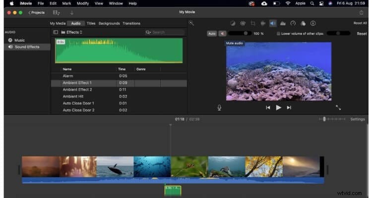 How to Add Sound Effects in iMovie: Step-by-Step Tutorial