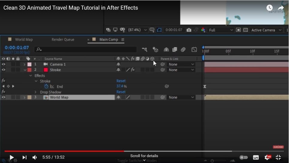 Create Stunning Animated Maps in After Effects: Step-by-Step Expert Guide