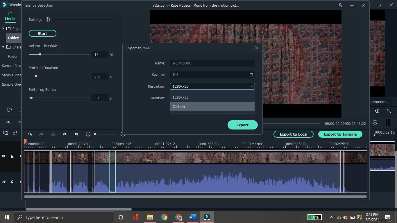 Effortlessly Remove Silence from Videos Automatically with Wondershare Filmora
