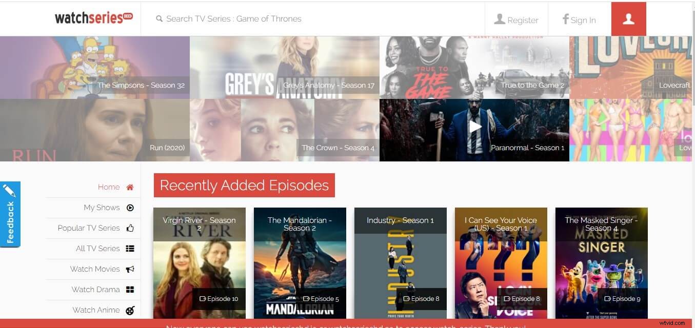 Top 10 Free Websites to Stream Web Series Online Effortlessly