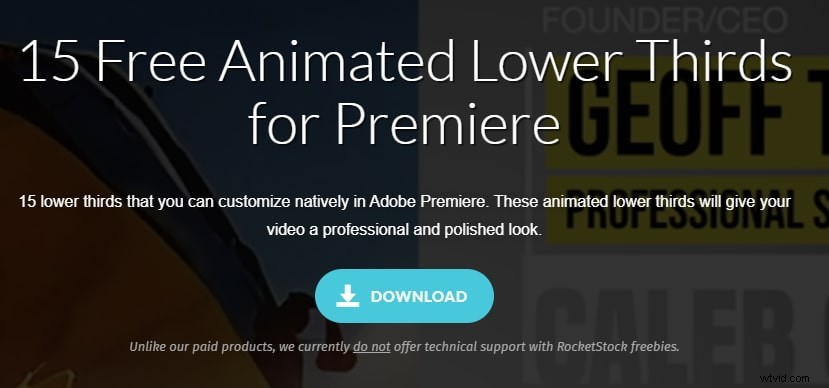 10 Best Free Lower Thirds Templates for After Effects & Premiere Pro