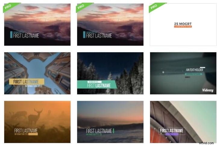 10 Best Free Lower Thirds Templates for After Effects & Premiere Pro