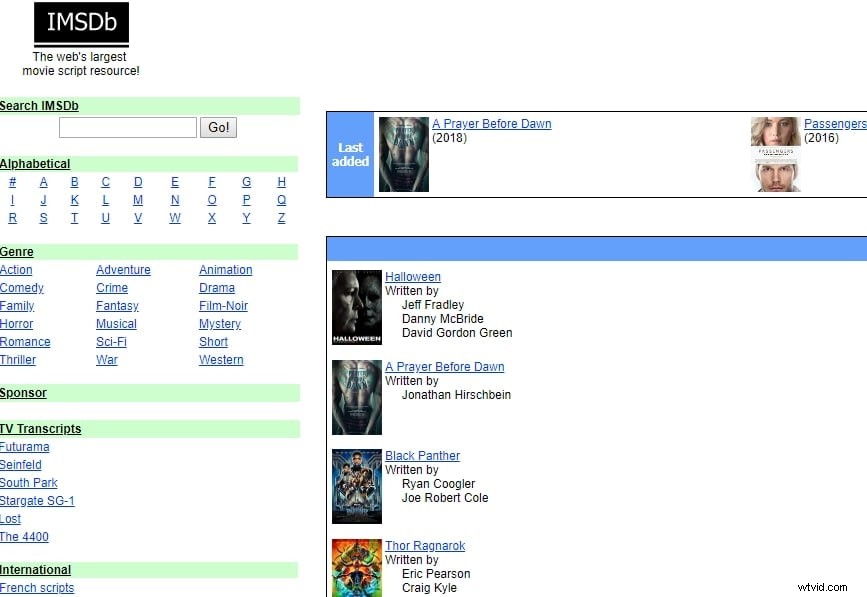 Top 15 Websites to Download Full Movie Scripts for Free