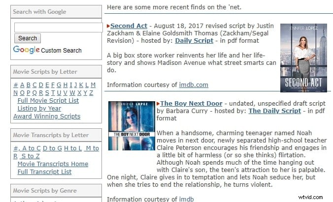Top 15 Websites to Download Full Movie Scripts for Free