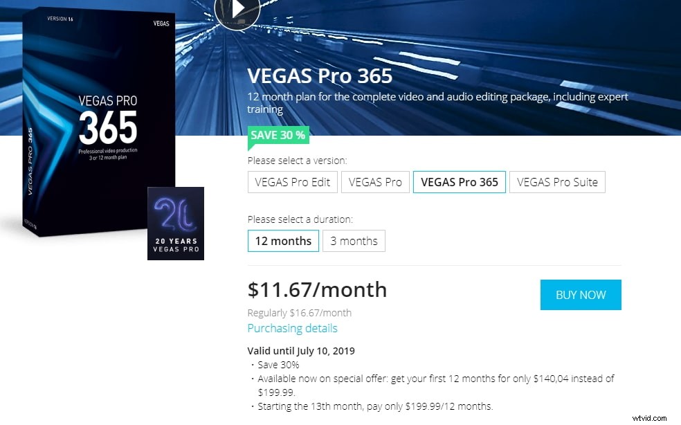 Sony Vegas Pro Pricing Guide: Detailed Plans for 4 Professional Editions