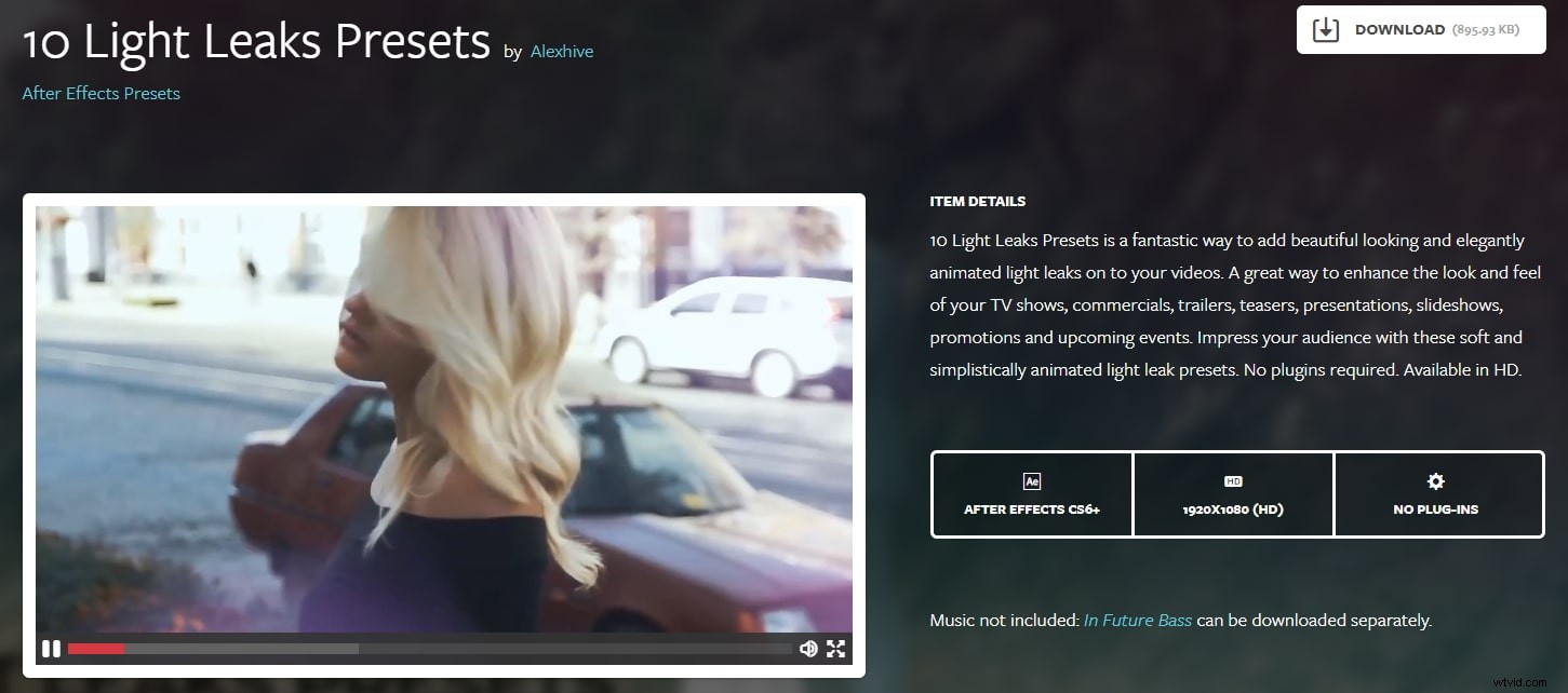 Top 10 Staff-Picked After Effects Light Leaks for Stunning Video Effects