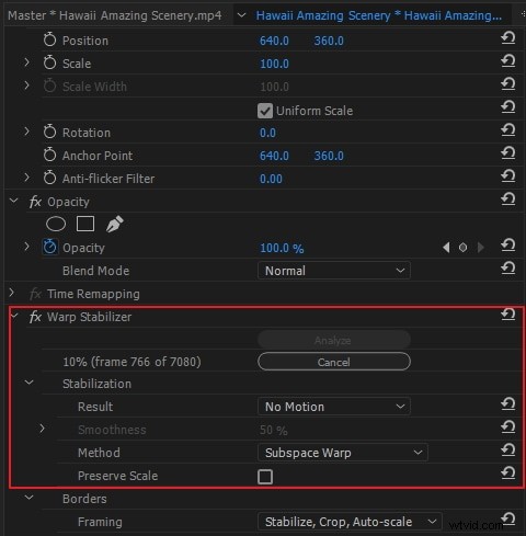 How to Easily Stabilize Shaky Footage with Warp Stabilizer in Premiere Pro