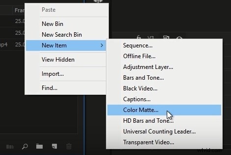 How to Add White Letterbox Bars in Adobe Premiere Pro: Step-by-Step Guide with Images