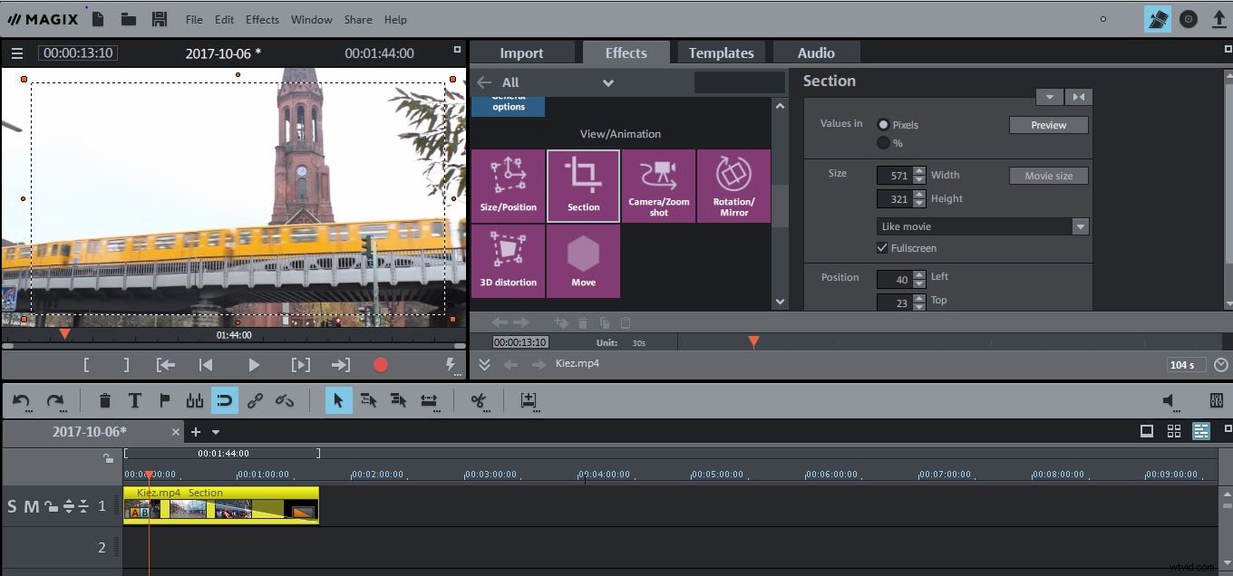 Step-by-Step Guide: How to Crop Videos in Magix Movie Edit Pro