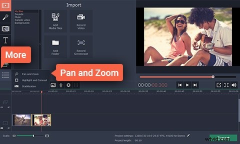 Master Pan and Zoom Effects in Movavi Video Editor: Step-by-Step Guide