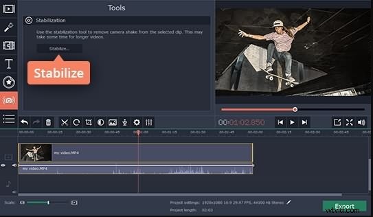 Stabilize Shaky Videos Effortlessly in Movavi: Step-by-Step Guide