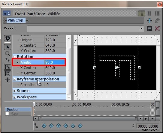 How to Rotate Videos in Sony Vegas Pro (Magix): Step-by-Step Guide