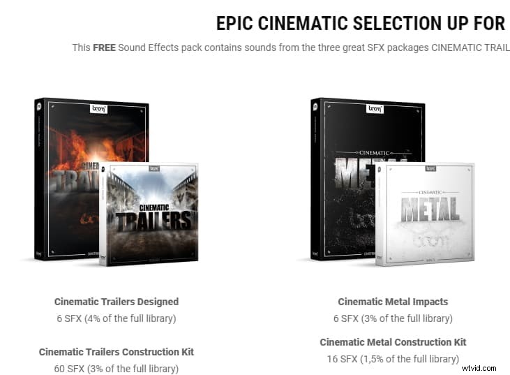 Top 8 Cinematic Sound Effects Pack: Elevate Your Videos [Free Download]