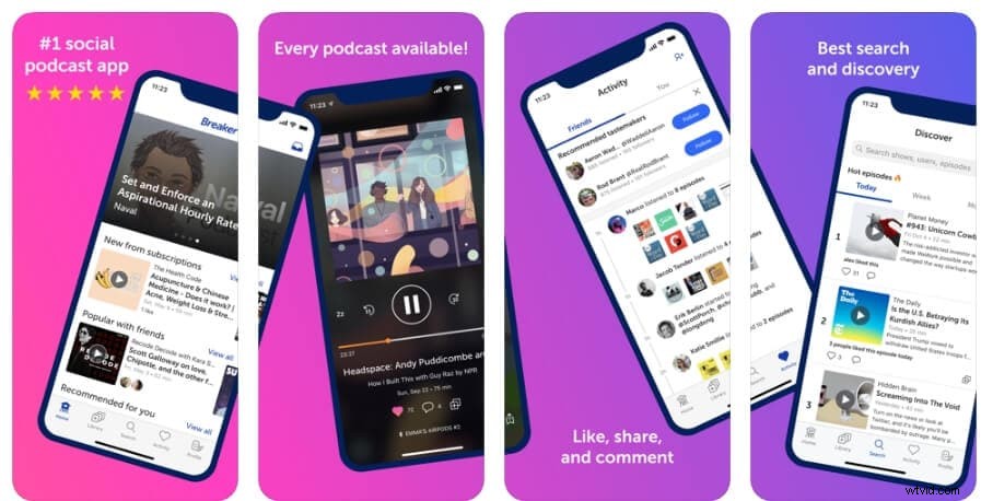 Top 10+ Best Podcast Player Apps for iPhone and Android