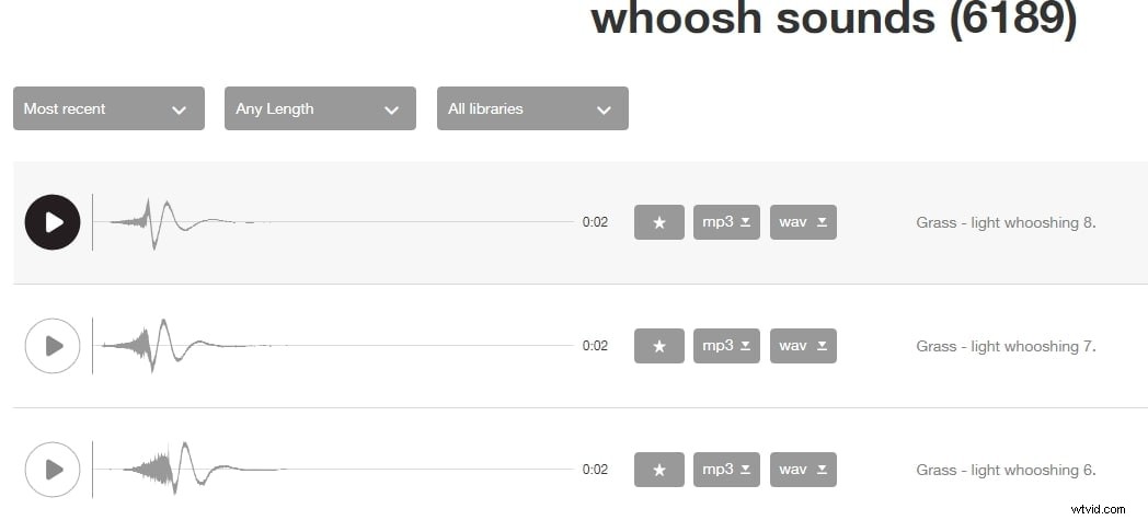 Top 6 Websites to Download High-Quality Whoosh Sound Effects Easily