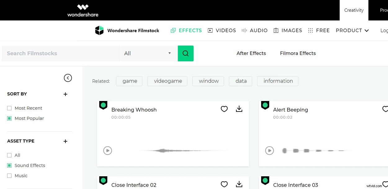 Top 10 Best Websites for Free Royalty-Free Sound Clips & Effects for Videos
