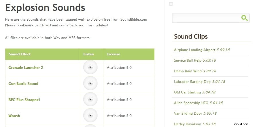 Top 10 Best Websites for Free Royalty-Free Sound Clips & Effects for Videos