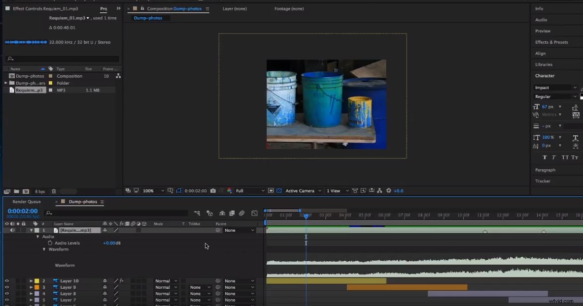 Master Fade In & Fade Out: Audio Editing Tutorial in Adobe After Effects