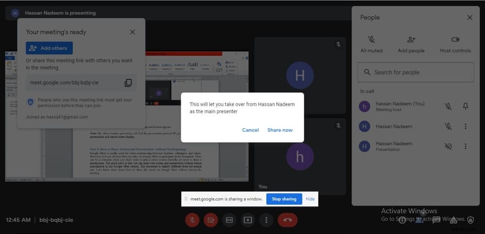 How to Share Your Screen on Google Meet: Easy Step-by-Step Guide