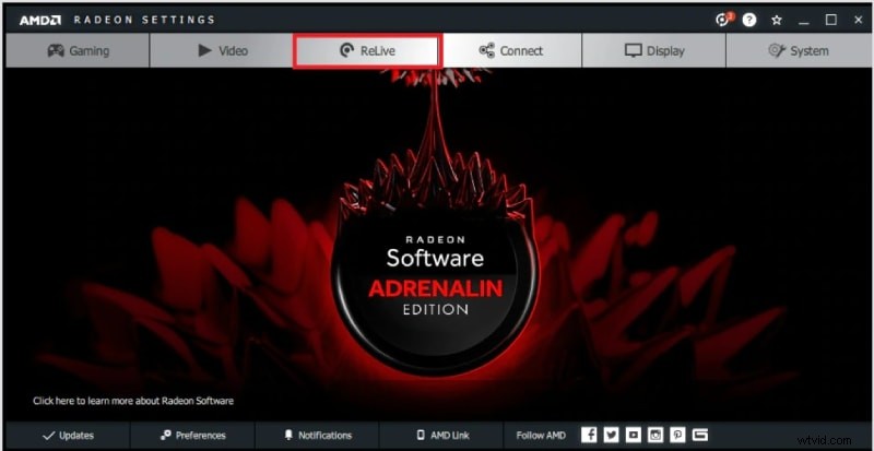 Download AMD Radeon ReLive - Free Gameplay Recording & Streaming Software