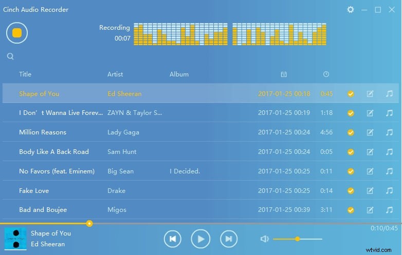 Top 10 Best Spotify Recorders for Offline Music Playback