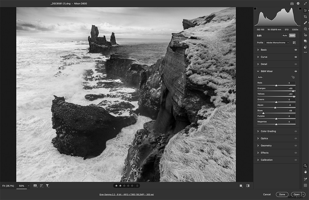 Top Black & White Photo Editing Software: Photoshop CC, DxO FilmPack & Silver Efex