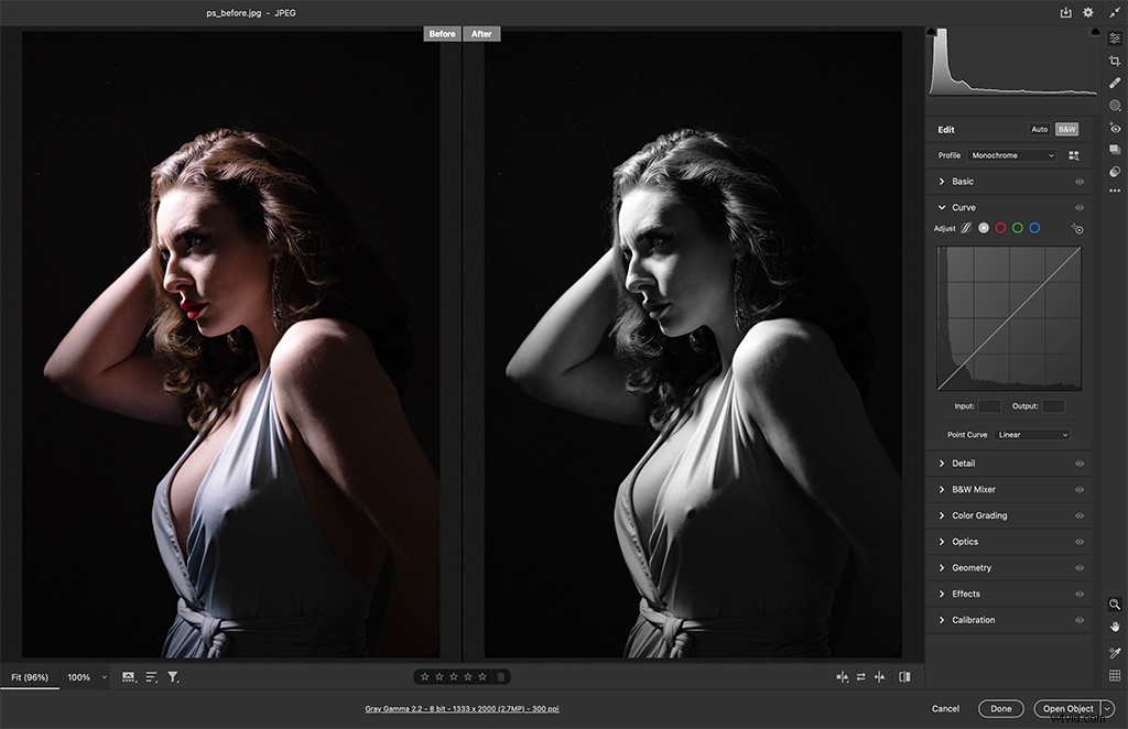 Top Black & White Photo Editing Software: Photoshop CC, DxO FilmPack & Silver Efex