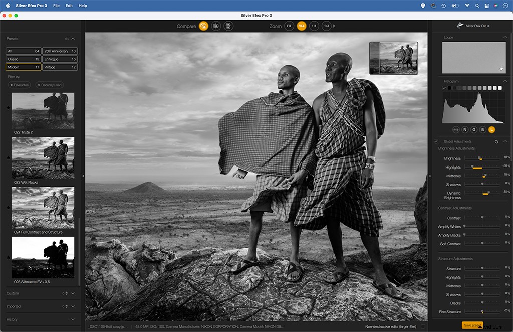 Top Black & White Photo Editing Software: Photoshop CC, DxO FilmPack & Silver Efex