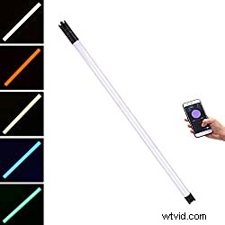 Best Budget Portable RGB LED Tube Light for Video Vlogging & Filmmaking