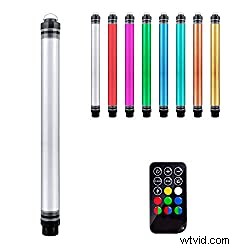Best Budget Portable RGB LED Tube Light for Video Vlogging & Filmmaking