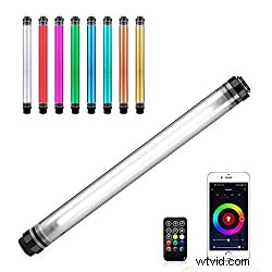 Best Budget Portable RGB LED Tube Light for Video Vlogging & Filmmaking